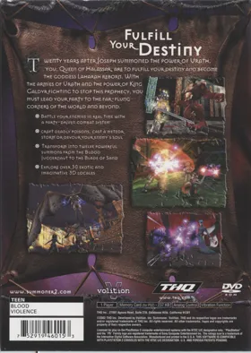 Summoner 2 box cover back